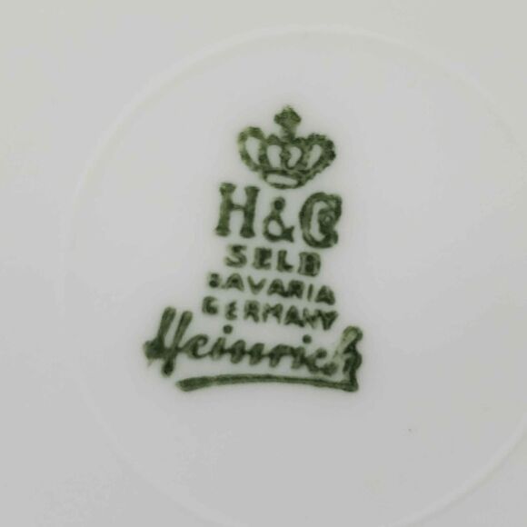 Heinrich Teacup and Saucer Atomic Star Selb Bavaria Germany Vintage - Picture 7 of 8